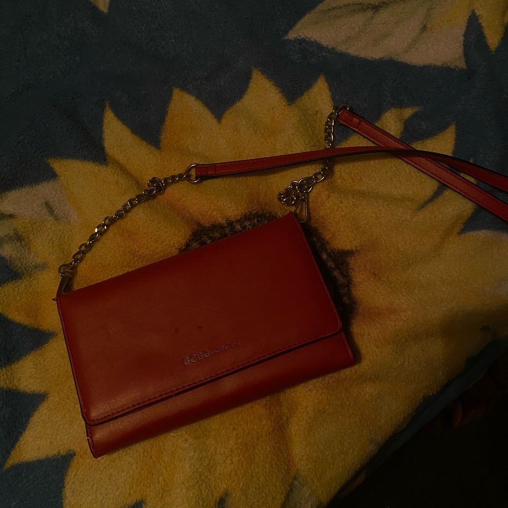 Elegant Red Crossbody Bag